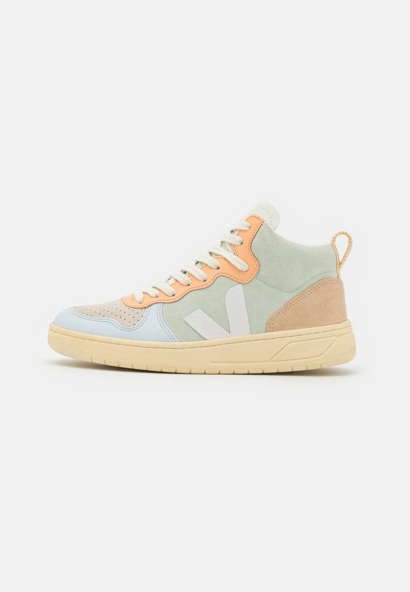 Veja V 15 - Sneaker High - Jade/white/multi-coloured 2 Veja V 15 - Sneaker High - Jade/white/multi-coloured – Bild 2