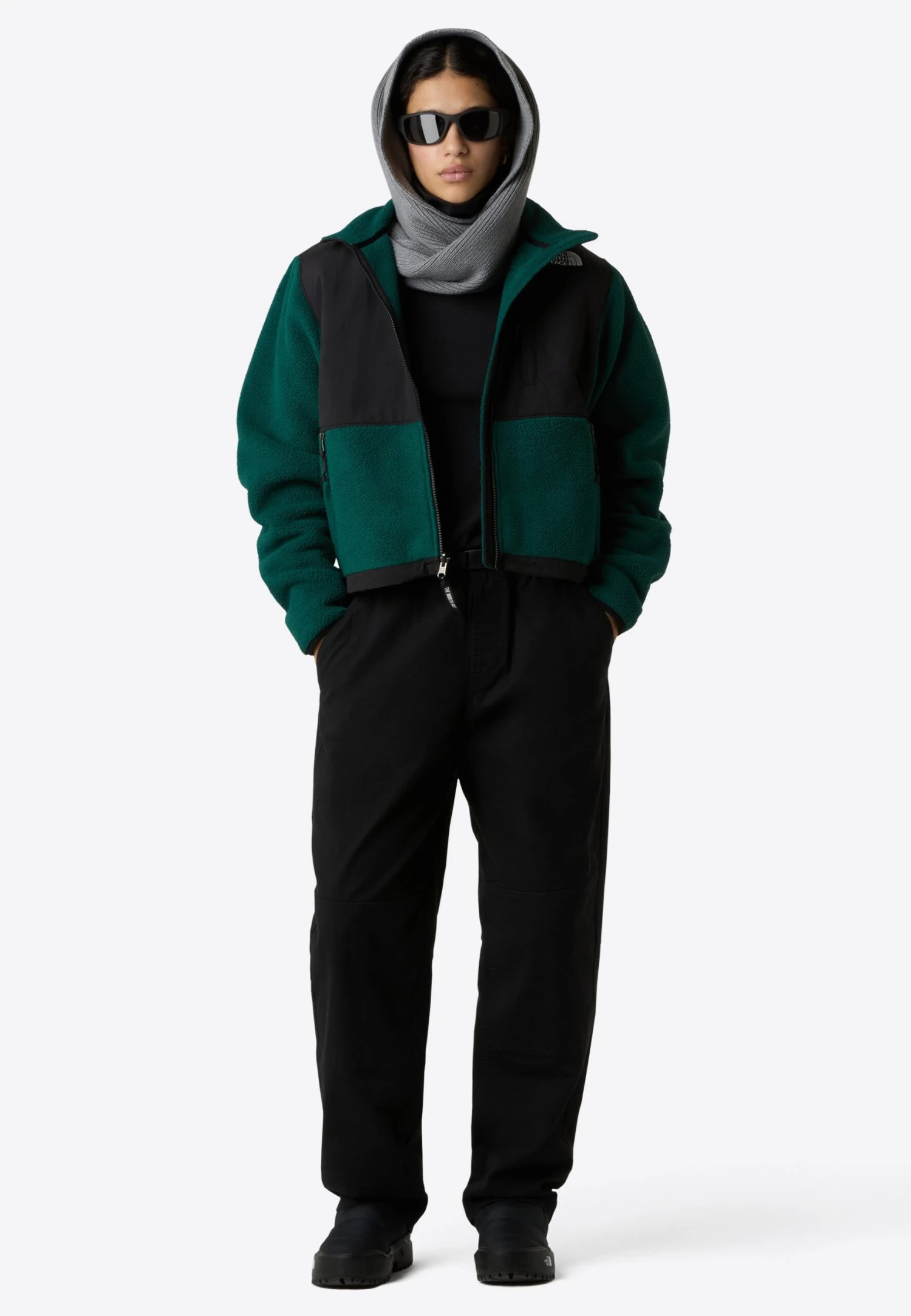 The North Face W RETRO DENALI JACKET - Fleece Jacket - Hunter Green Tnf Black 2 The North Face W RETRO DENALI JACKET - Fleece Jacket - Hunter Green Tnf Black – Bild 2