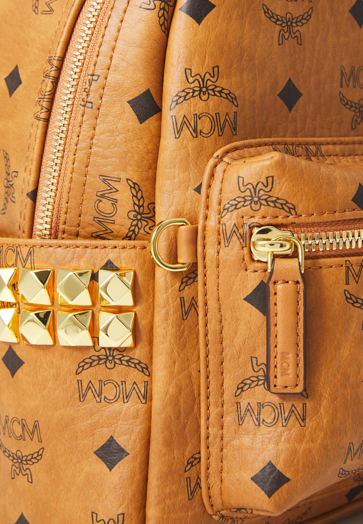MCM STARK VI BACKPACK - Rucksack - Cognac 4 MCM STARK VI BACKPACK - Rucksack - Cognac – Bild 4