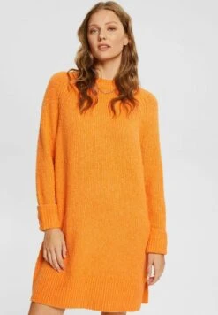ESPRIT DRESS - Strickkleid - Golden Orange