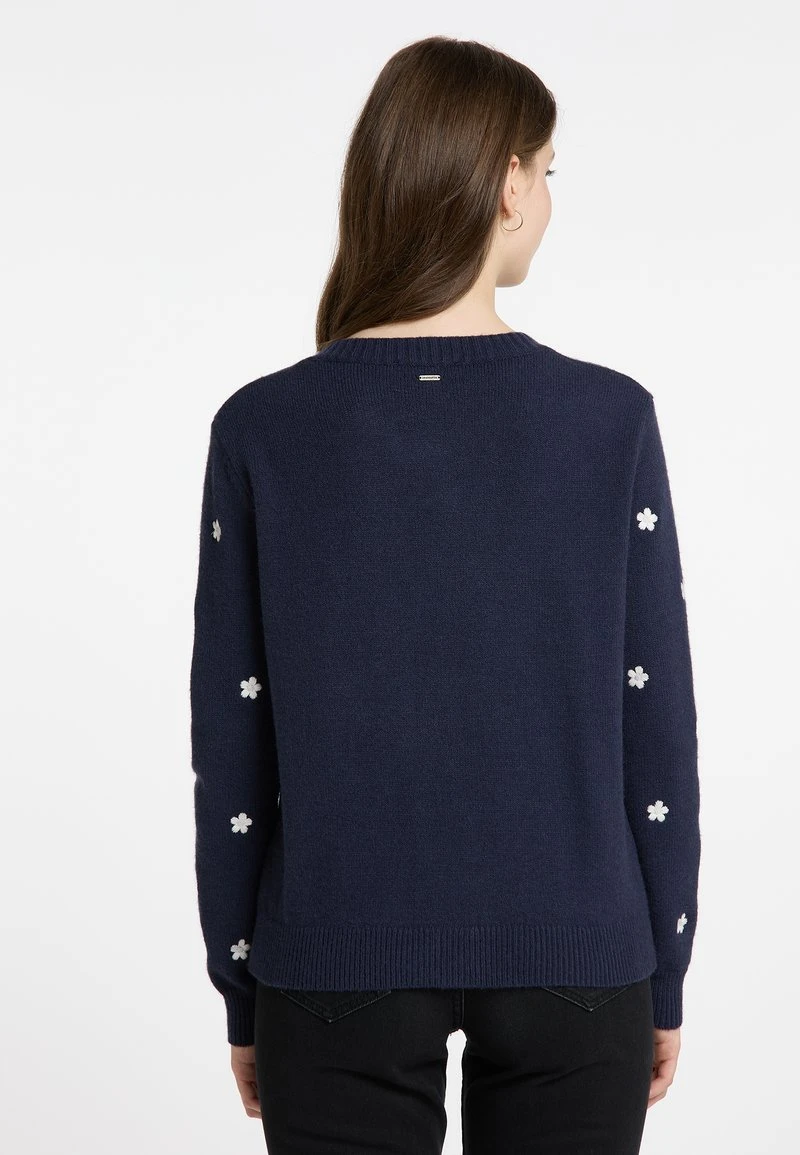 Dreimaster Strickjacke - Marine 3 Dreimaster Strickjacke - Marine – Bild 3