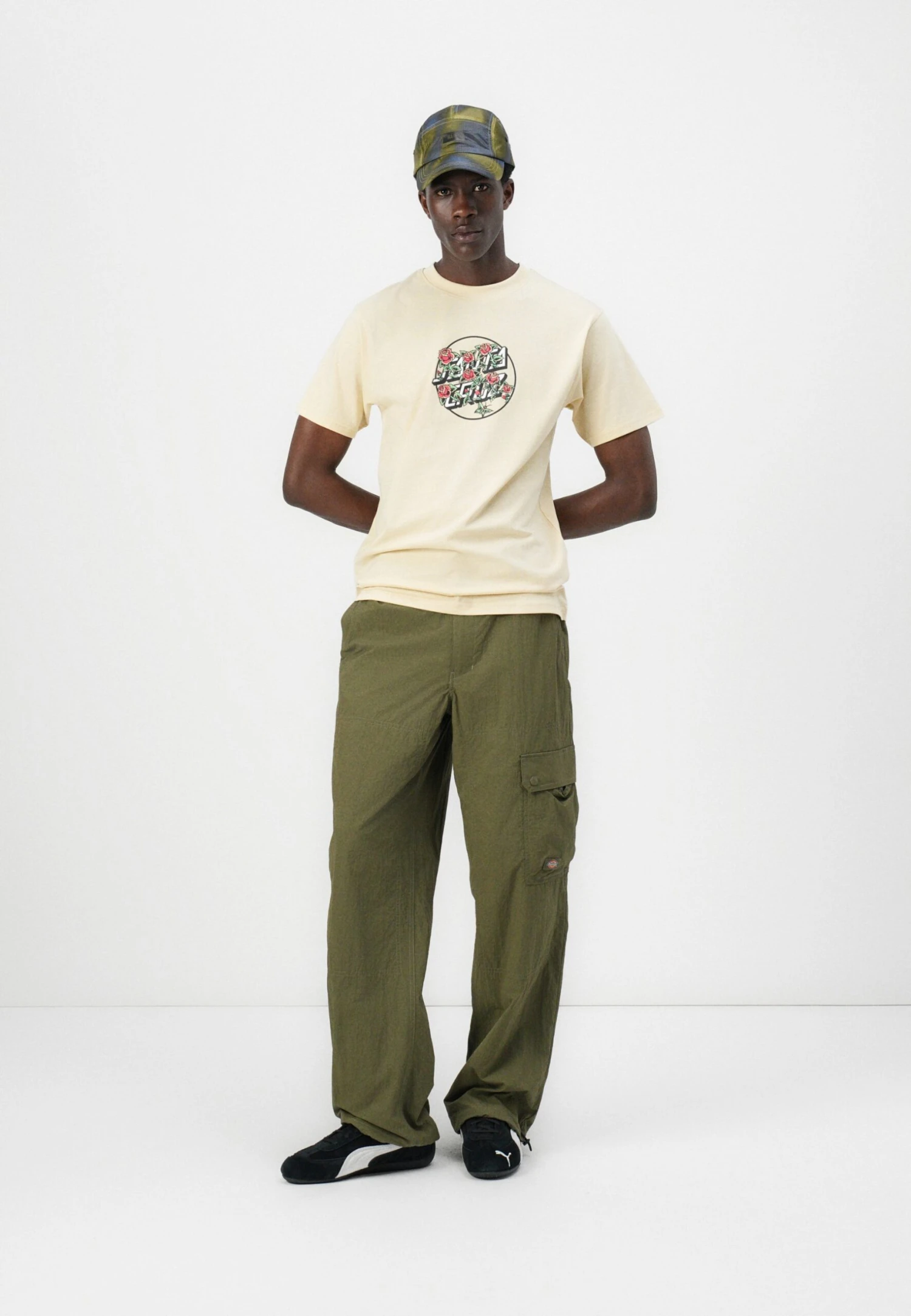 Santa Cruz FLASH STACKED DOT FRONT TEE UNISEX - Print T-shirt - Blond Wood 3 Santa Cruz FLASH STACKED DOT FRONT TEE UNISEX - Print T-shirt - Blond Wood – Bild 3