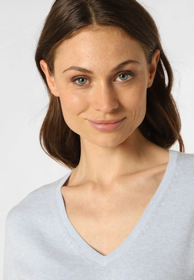 Strickpullover - Hellblau 3 Strickpullover - Hellblau – Bild 3