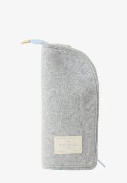 STANDING MAKEUP BRUSH CASE - Wash Bag - Cozy Cotton Grey