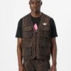 Adidas Originals GRAPHIC UNISEX - Waistcoat - Bronze Strata