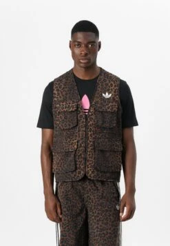 Adidas Originals GRAPHIC UNISEX - Waistcoat - Bronze Strata