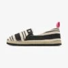 STRIPED - Espadrille - Schwarz