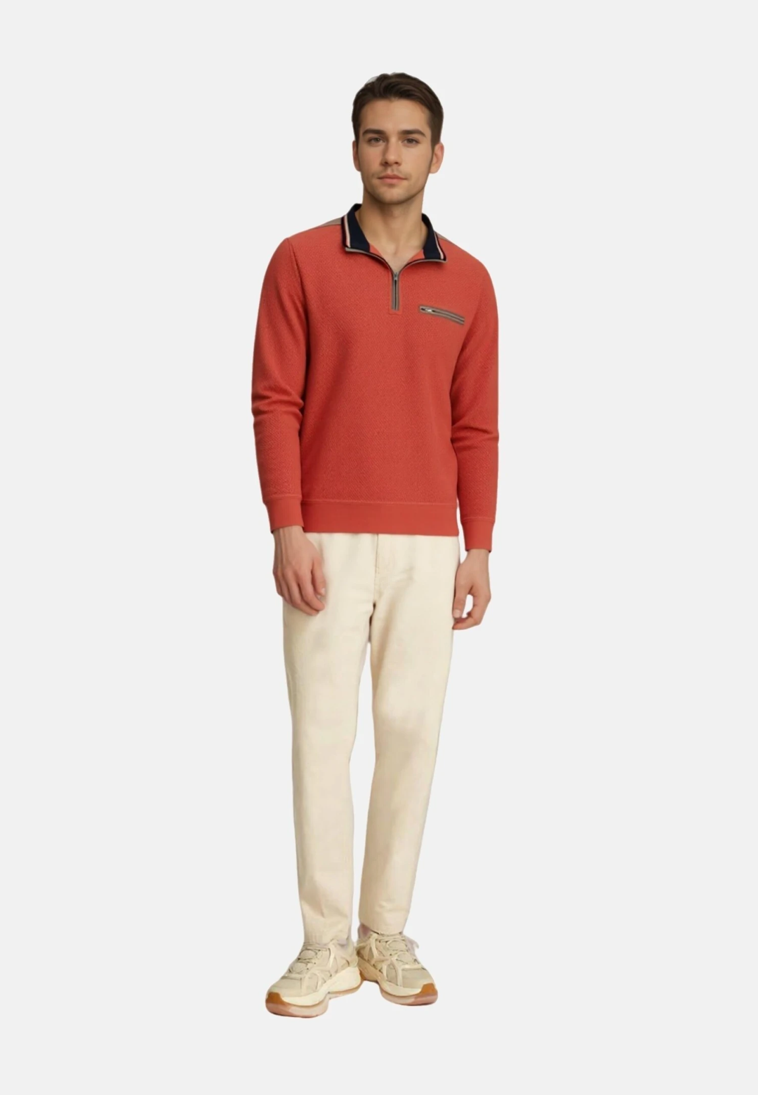 TAY FRESH TROYER - Sweatshirt - Rot 2 TAY FRESH TROYER - Sweatshirt - Rot – Bild 2