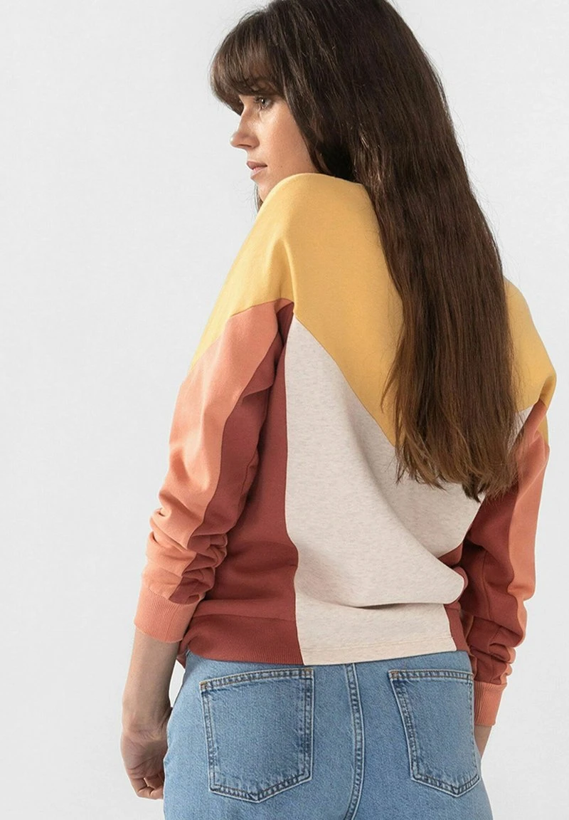 MIT COLORBLOCKING-DESIGN - Sweatshirt - Mehrfarbig 3 MIT COLORBLOCKING-DESIGN - Sweatshirt - Mehrfarbig – Bild 3