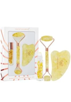 CITRINE AMBER BEAUTY SET - Gesichtspflegeset - Yellow