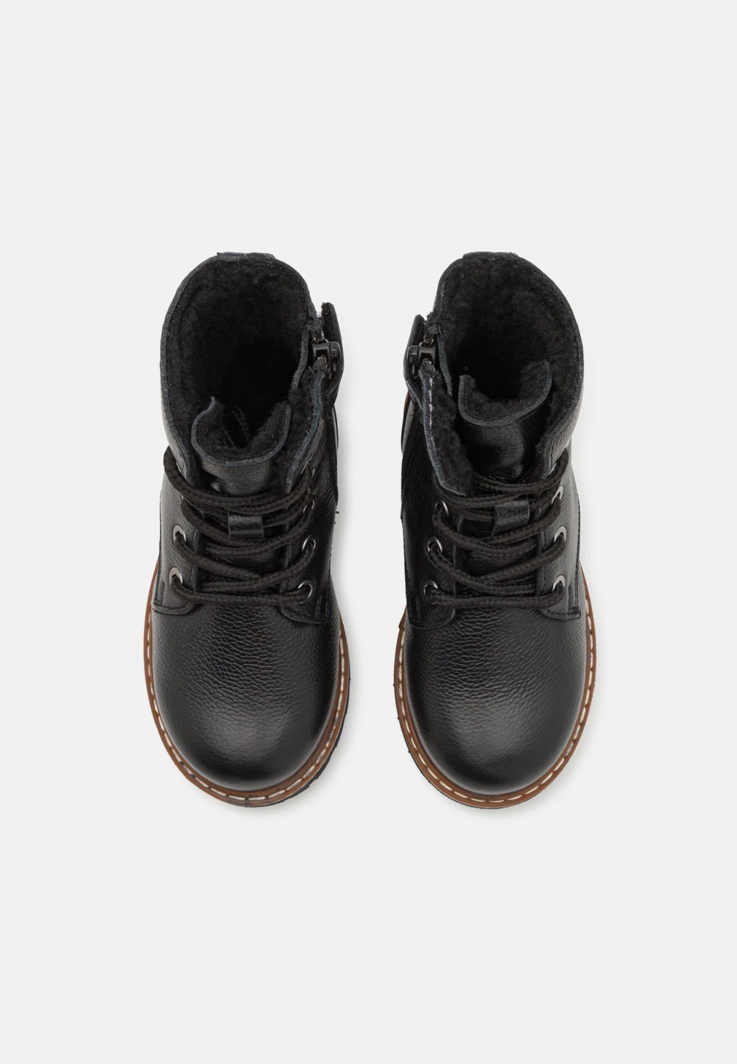 Friboo LEATHER - Snowboot/Winterstiefel - Black 4 Friboo LEATHER - Snowboot/Winterstiefel - Black – Bild 4