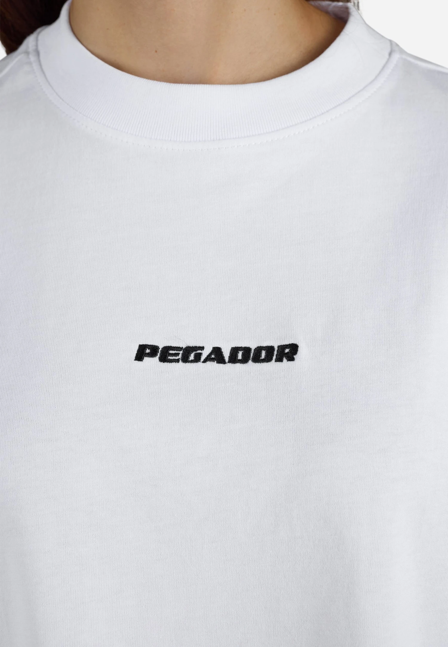 Pegador BRACY - Basic T-shirt - White/black 5 Pegador BRACY - Basic T-shirt - White/black – Bild 5
