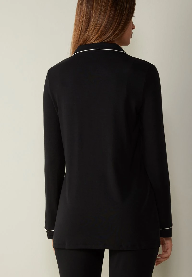 Intimissimi LANGARM - Nachtwäsche Shirt - Black 2 Intimissimi LANGARM - Nachtwäsche Shirt - Black – Bild 2