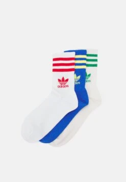 Adidas Originals CREW 3 PACK - Socks - White -Friboo Verkauf Geschaft cc91275f402149c4b87de0ec6effaeaa