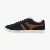 Gola EQUIPE - Sneaker Low - Navy/tobacco