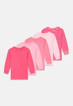 Friboo LONG SLEEVE 5 PACK UNISEX - Langarmshirt - Light Pink/pink/salmon