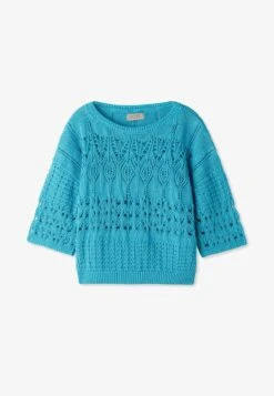 MIT GEHÄKELTEM U-BOOT-AUSSCHNITT - Strickpullover - Violett Wisteria 11 MIT GEHÄKELTEM U-BOOT-AUSSCHNITT - Strickpullover - Violett Wisteria -Friboo Verkauf Geschaft cea51d7b94fb454cbf53dca4db6e1d29