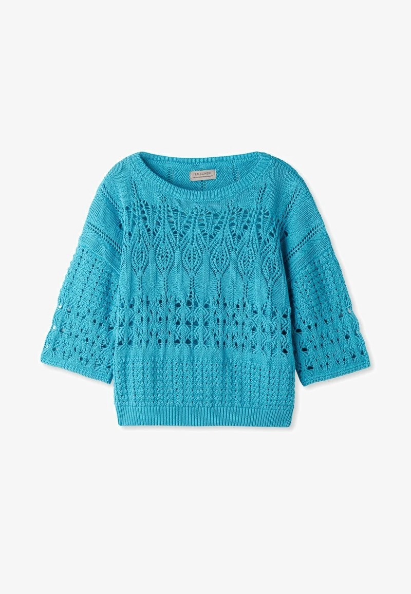 MIT GEHÄKELTEM U-BOOT-AUSSCHNITT - Strickpullover - Violett Wisteria 6 MIT GEHÄKELTEM U-BOOT-AUSSCHNITT - Strickpullover - Violett Wisteria – Bild 6