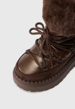 Friboo Schnürstiefelette - Bronze-coloured -Friboo Verkauf Geschaft ced2c959630e416ab46c86b67a82040c