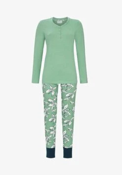 MIT BÜNDCHEN SET - Nachtwäsche Set - Salvia -Friboo Verkauf Geschaft cee1567fddca422e969e5b1193a96e7d