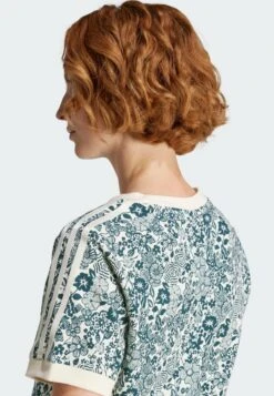 Adidas Originals X LIBERTY LONDON AOP CALI - Print T-shirt - Cream White Aurora Ivy -Friboo Verkauf Geschaft cf5b2fb912d04d3ca1c6c6cfd22e673d