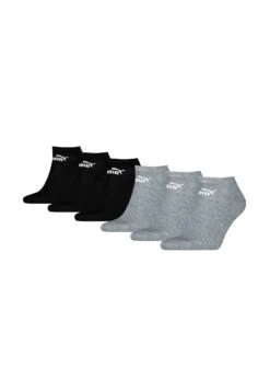Puma UNISEX 6ER PACK - Socks - Black Grey