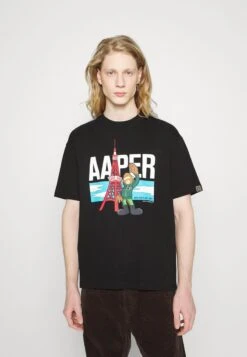 TEE - T-Shirt Print - Black -Friboo Verkauf Geschaft d2740249a21c4430beaee34e7c8c7136