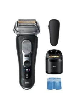 BRAUN ELEKTRISCHER RASIERER - SERIES 9 PRO+ 9660CC WET&DRY - BLACK - Rasierapparat - Black -Friboo Verkauf Geschaft d3cdbd41ee2245e3b03ffdcbafb00d52