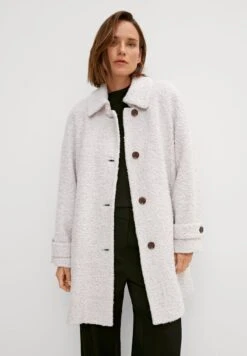 Comma Klassischer Mantel - Ivory