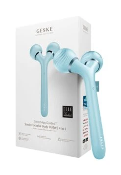 SONIC FACIAL BODY ROLLER | 4 IN 1 - Gesichtspflege Zubehör - Turquoise