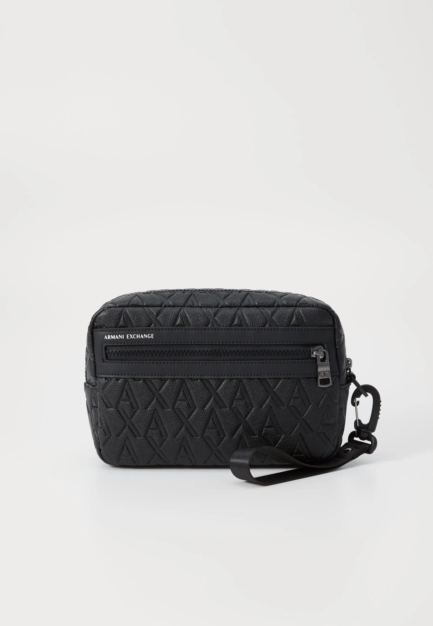 Armani Exchange LIAM BEATY UNISEX - Wash Bag - Black 1 Armani Exchange LIAM BEATY UNISEX - Wash Bag - Black
