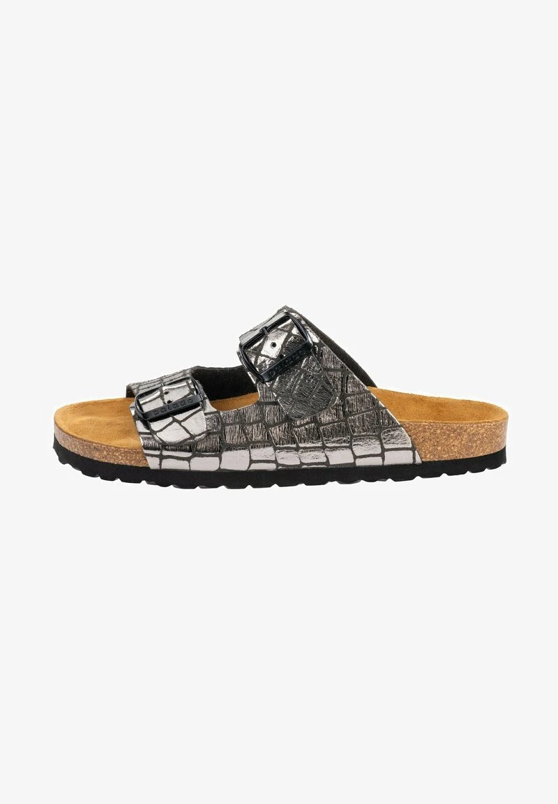 KORFU - Pantolette Flach - Schwarz 5 KORFU - Pantolette Flach - Schwarz – Bild 5