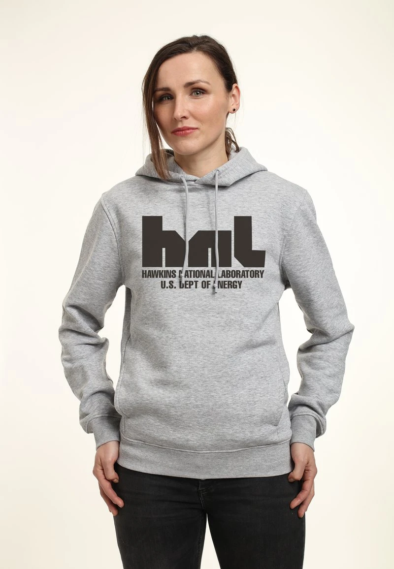 Henry Tiger STRANGER THINGS HAWKINS NATIONAL LABORATORY - Kapuzenpullover - Heather Grey 1 Henry Tiger STRANGER THINGS HAWKINS NATIONAL LABORATORY - Kapuzenpullover - Heather Grey