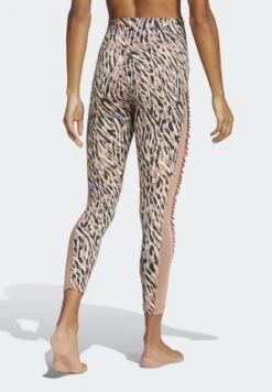 ADIDAS PERFORMANCE YO STO AOP - Tights - Taupe