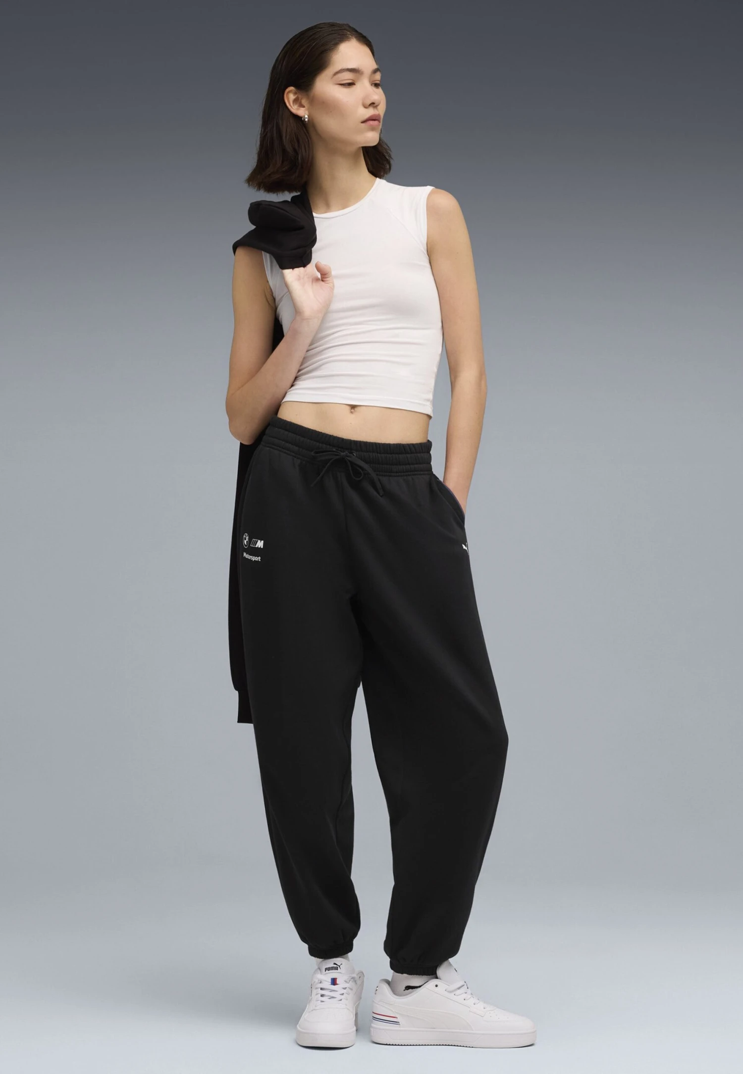 Puma BMW M MOTORSPORT ESSENTIALS - Tracksuit Bottoms - Black 3 Puma BMW M MOTORSPORT ESSENTIALS - Tracksuit Bottoms - Black – Bild 3