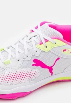 Puma SOLARCOURT RCT - Padel-Schuhe - White/ravish/fast Yellow -Friboo Verkauf Geschaft da1d2a0bda23442fae0c02454ee6dcc3