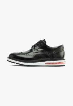 AIR BROGUE - Business-Schnürer - Black