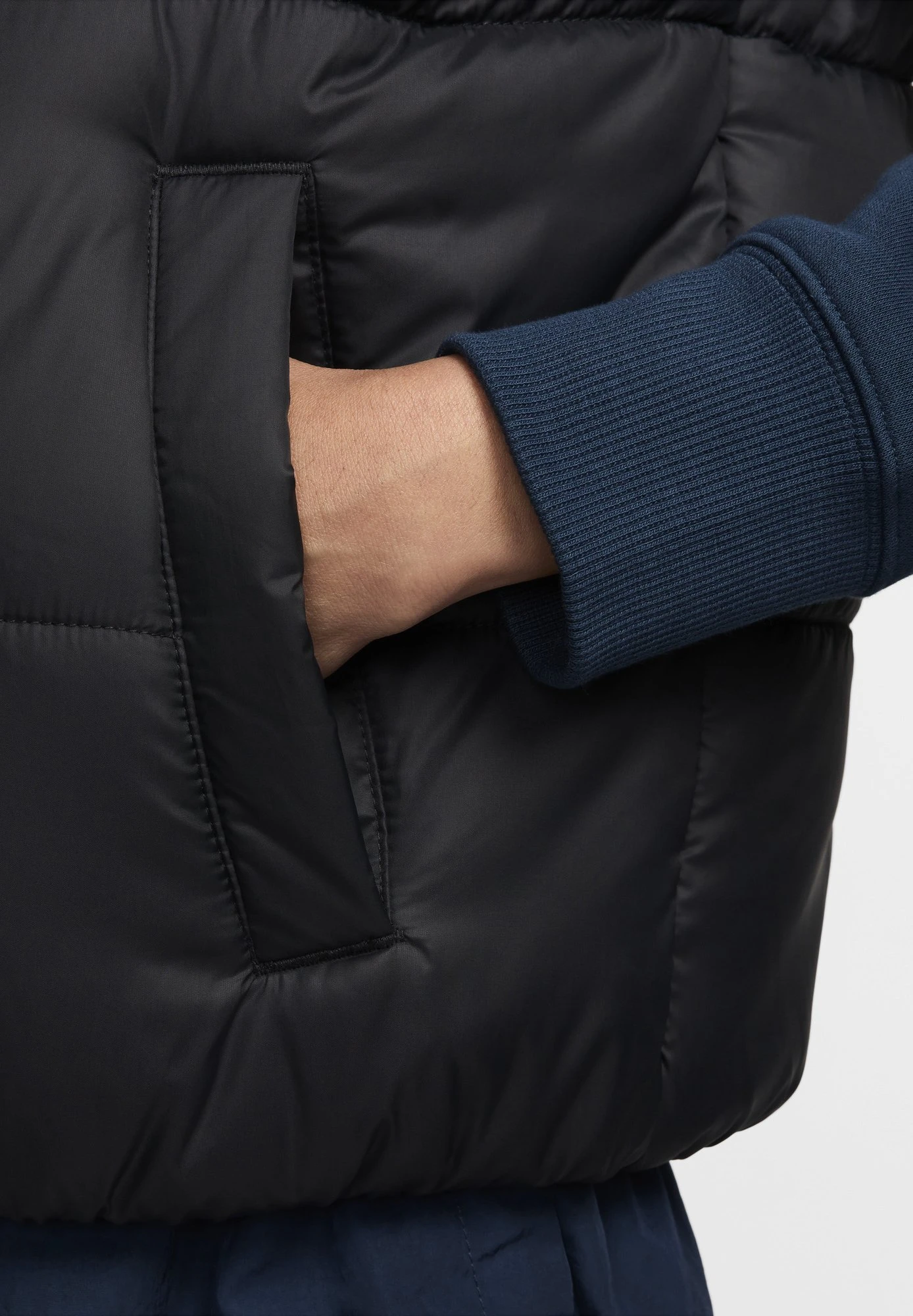 Nike Sportswear Waistcoat - Black White 5 Nike Sportswear Waistcoat - Black White – Bild 5