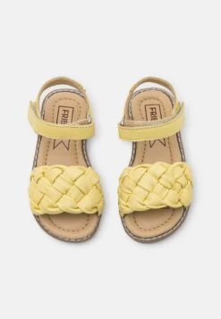 Friboo LEATHER - Riemensandalette - Light Yellow -Friboo Verkauf Geschaft dba7199514bc497dabcab784db3dbd6a