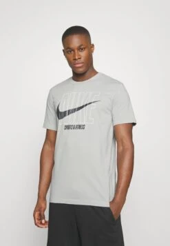 Nike Performance TEE SLUB - Sport T-shirt - Dark Grey Heather -Friboo Verkauf Geschaft dbd764d870e448c7883e3721a3a12549 1