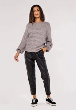 Apricot Strickpullover - Grey