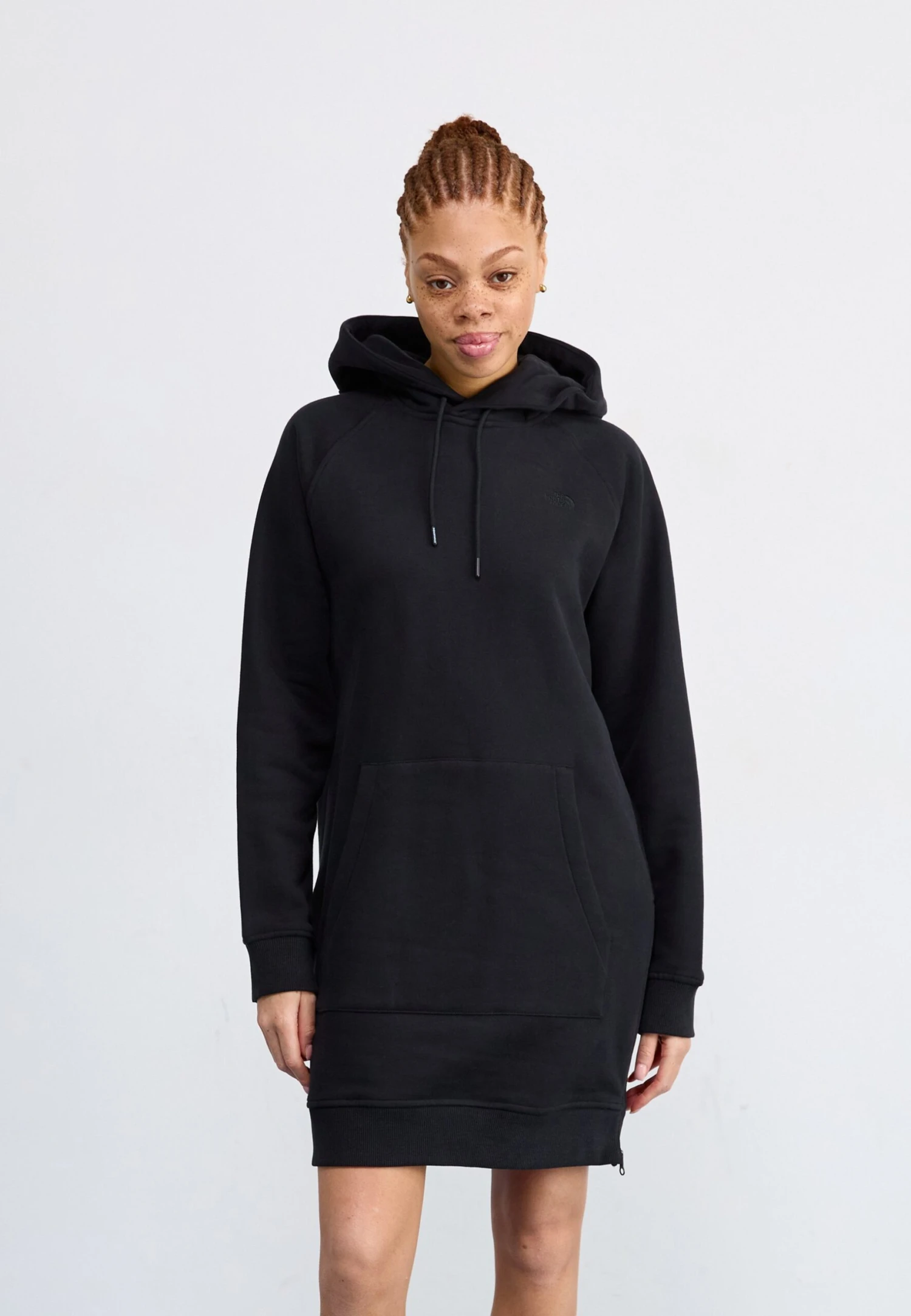 The North Face RELAXED HOODIE DRESS - Day Dress - Black 1 The North Face RELAXED HOODIE DRESS - Day Dress - Black