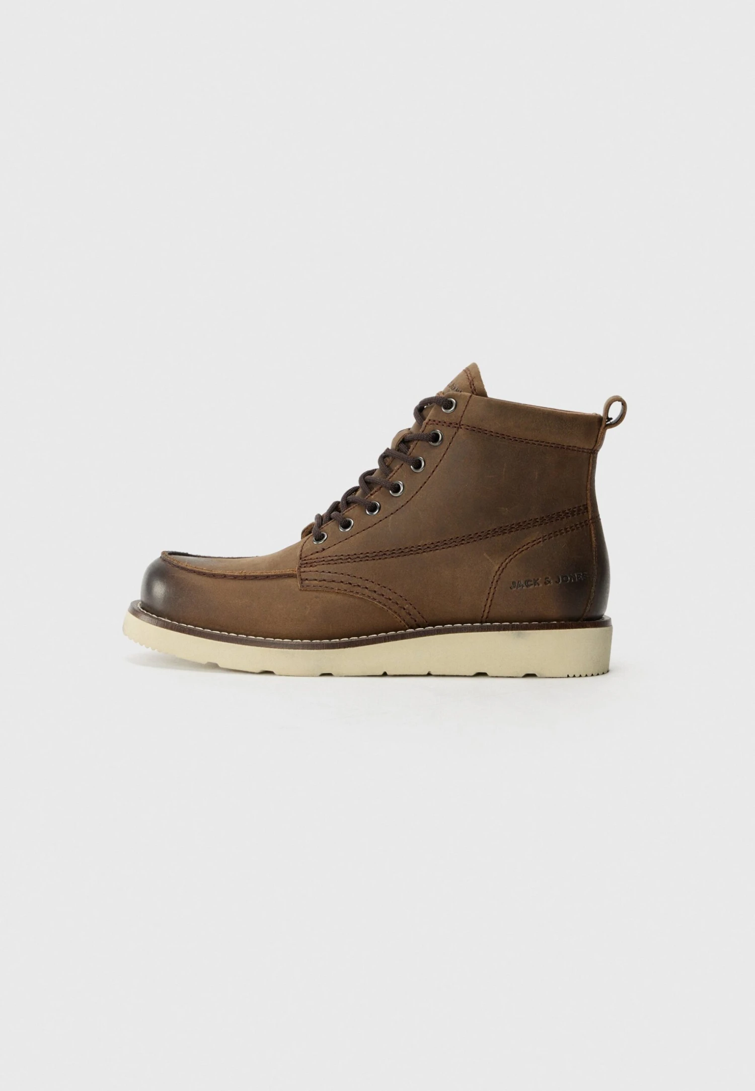 Jack & Jones JFWTORONTO BOOT - Lace-up Ankle Boots - Brown Stone 1 Jack & Jones JFWTORONTO BOOT - Lace-up Ankle Boots - Brown Stone