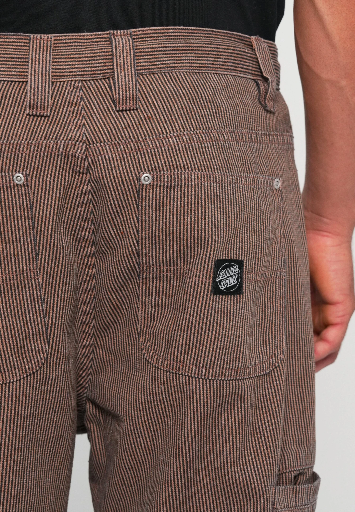 Santa Cruz RAILROAD PANTS UNISEX - Trousers - Brown 6 Santa Cruz RAILROAD PANTS UNISEX - Trousers - Brown – Bild 6