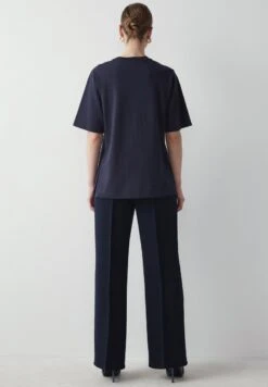 Ipekyol REGULAR FIT COMBED MIX BRIGHT TEXTURED - Bluse - D Navy -Friboo Verkauf Geschaft de9c474068934b5a88d536b6c662ce92