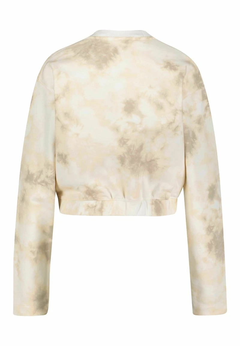 Calvin Klein Jeans CROPPED FIT - Sweatshirt - Weiss 4 Calvin Klein Jeans CROPPED FIT - Sweatshirt - Weiss – Bild 4