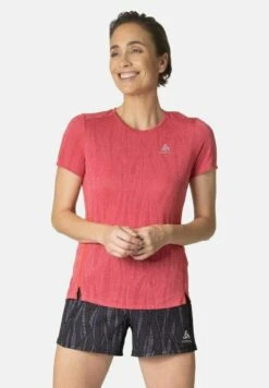 Odlo ENGINEERED CHILL-TEC - Sport T-shirt - Rot