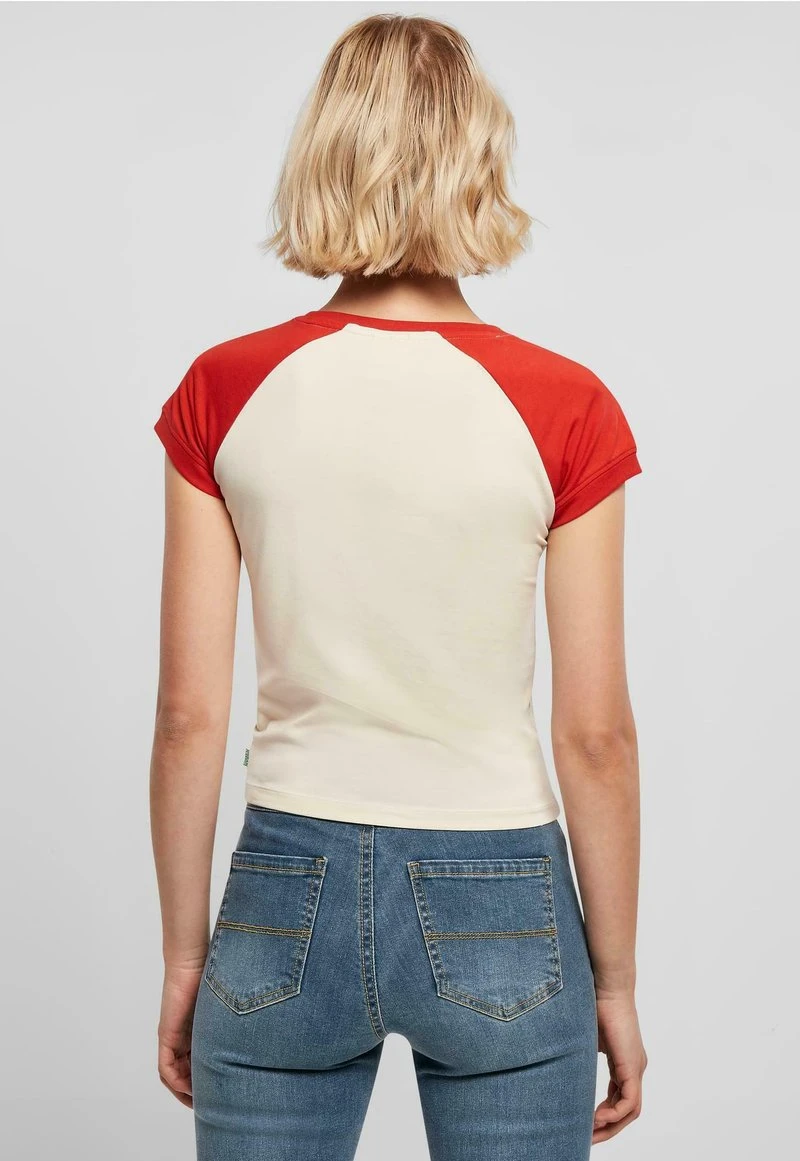 URBAN CLASSICS STRETCH RETRO BASEBALL - T-Shirt Print - Whitesand Hugered 3 URBAN CLASSICS STRETCH RETRO BASEBALL - T-Shirt Print - Whitesand Hugered – Bild 3