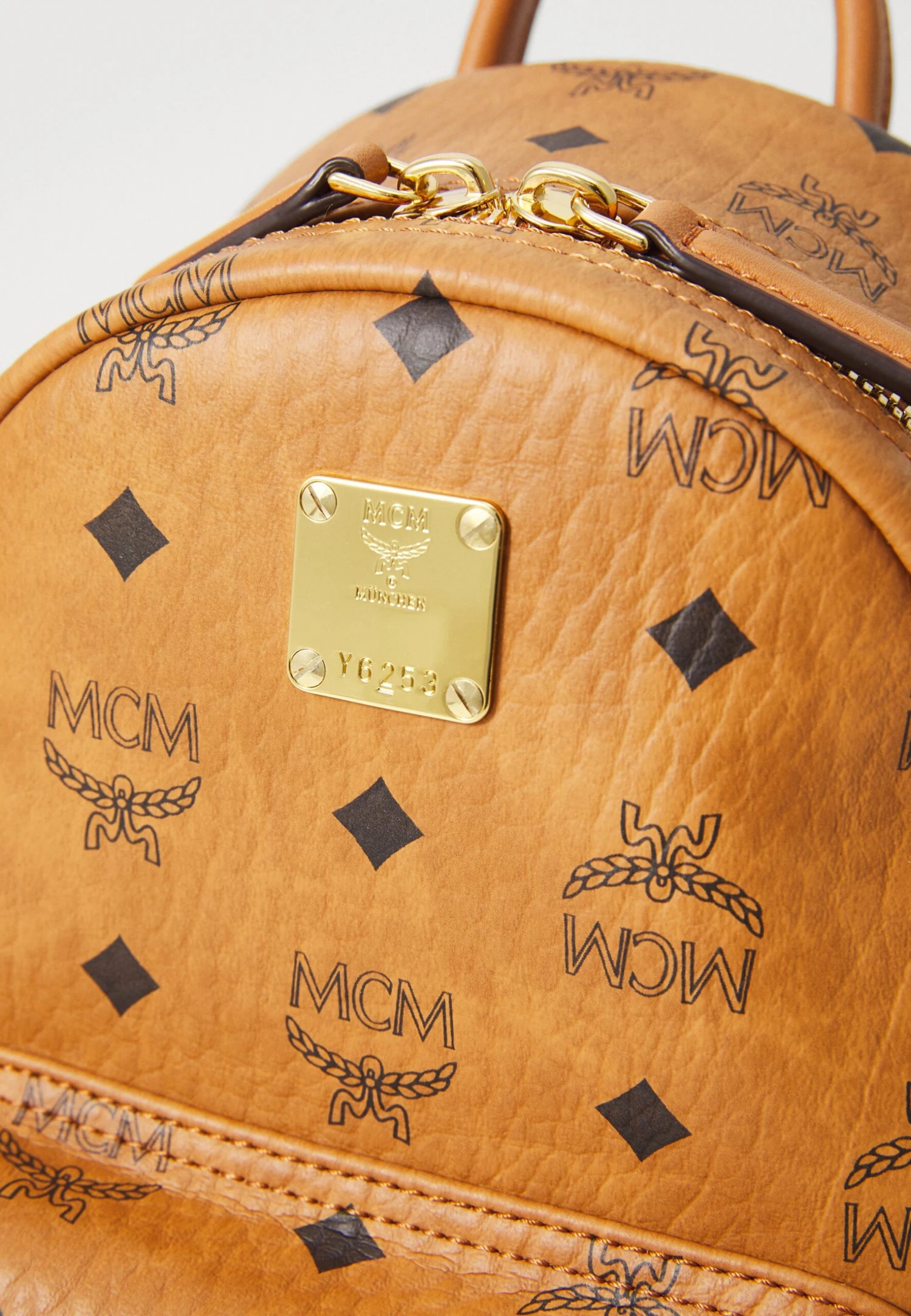 MCM STARK VI BACKPACK - Rucksack - Cognac 6 MCM STARK VI BACKPACK - Rucksack - Cognac – Bild 6