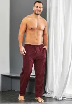 2 PACK - Nachtwäsche Hose - Bordeaux/grau -Friboo Verkauf Geschaft e22f2cb519bf4c24b88d8434e2aac3a9